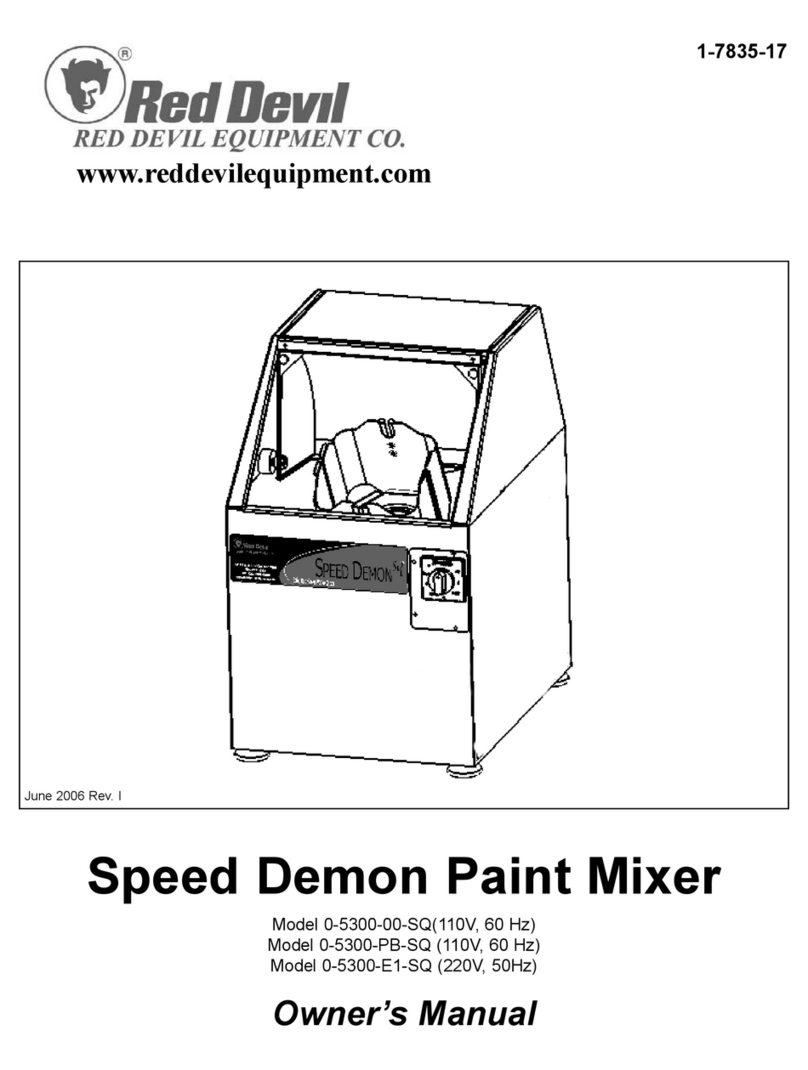RED DEVIL Speed Demon 0-5300-00-SQ owner's manual