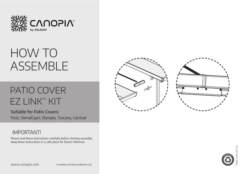 Palram CANOPIA EZ LINK KIT Administrator Guide