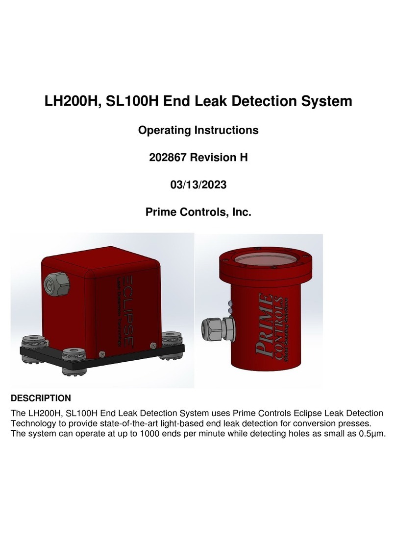 Prime Controls LH200H operating instructions