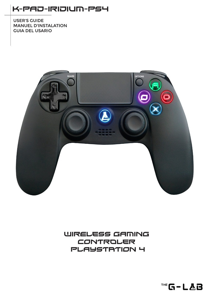 Glab K-PAD-IRIDIUM-PS4 user guide