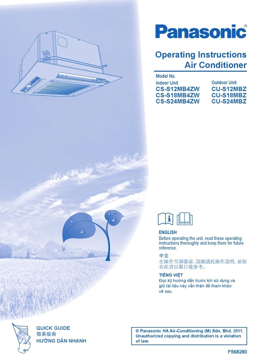 Panasonic CS-S12MB4ZW User manual