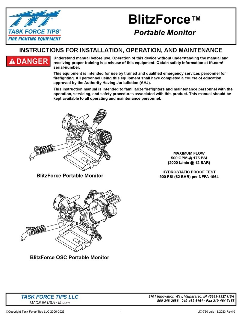 Task Force Tips BlitzForce XXLC-33-NH1 Programming manual Task Force Tips BlitzForce XXLC-33-NH1 Programming manual