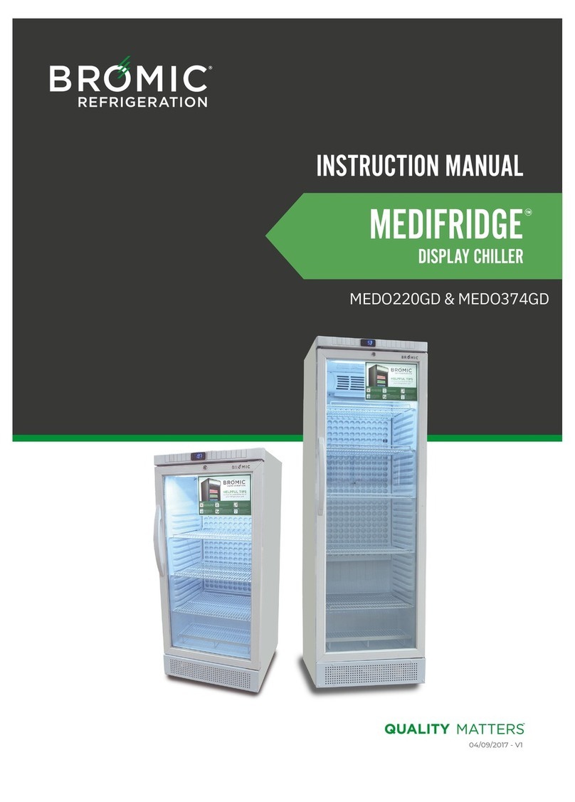 Bromic Heating MEDIFRIDGE MEDO374GD instruction manual Bromic Heating MEDIFRIDGE MEDO374GD instruction manual