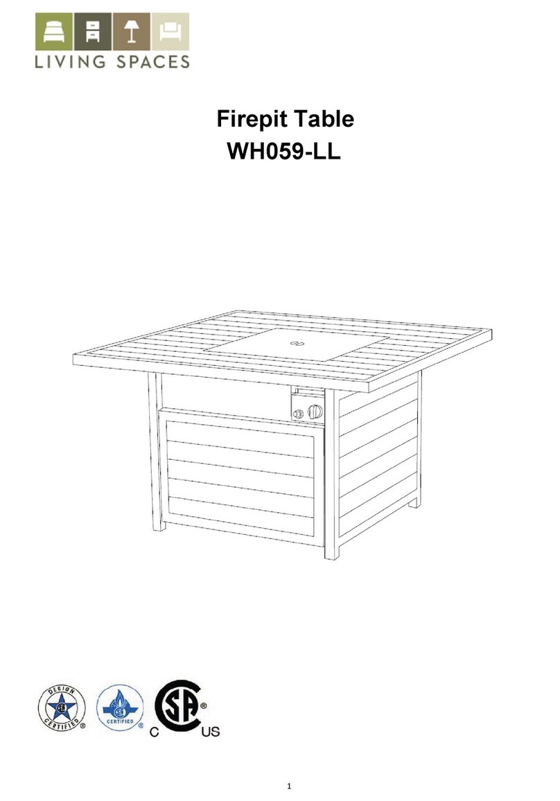 Living Spaces WH059-LL User manual Living Spaces WH059-LL User manual
