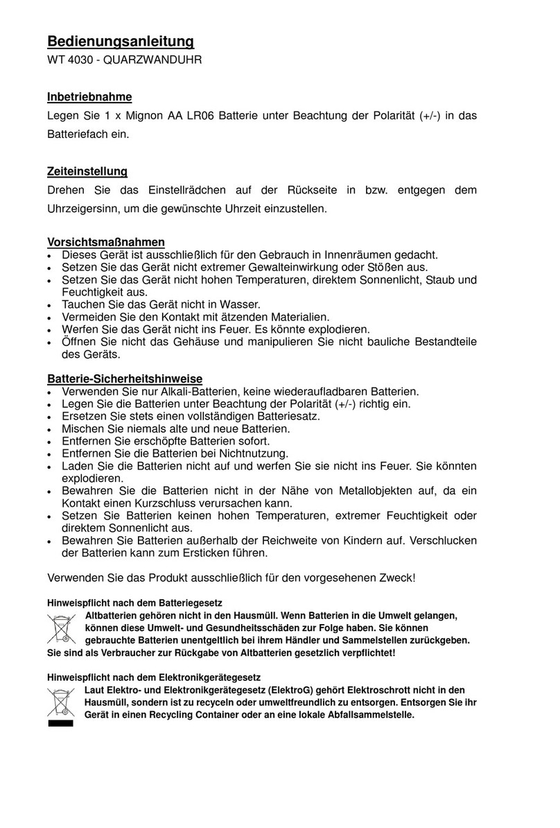 Technoline WT 4030 instruction manual