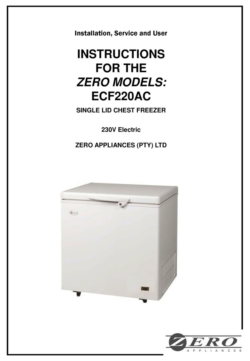 Zero Appliances ECF220AC instructions