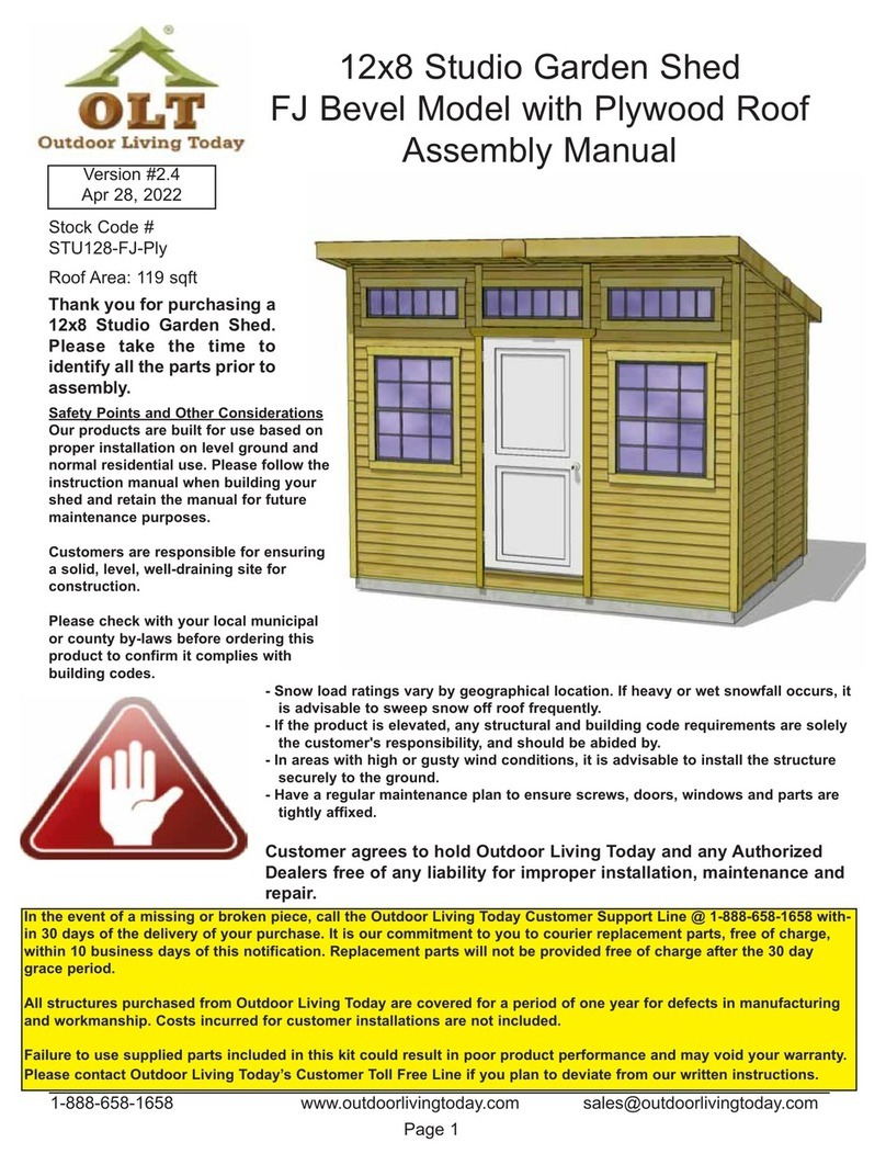 OLT STU128-FJ-Ply User manual