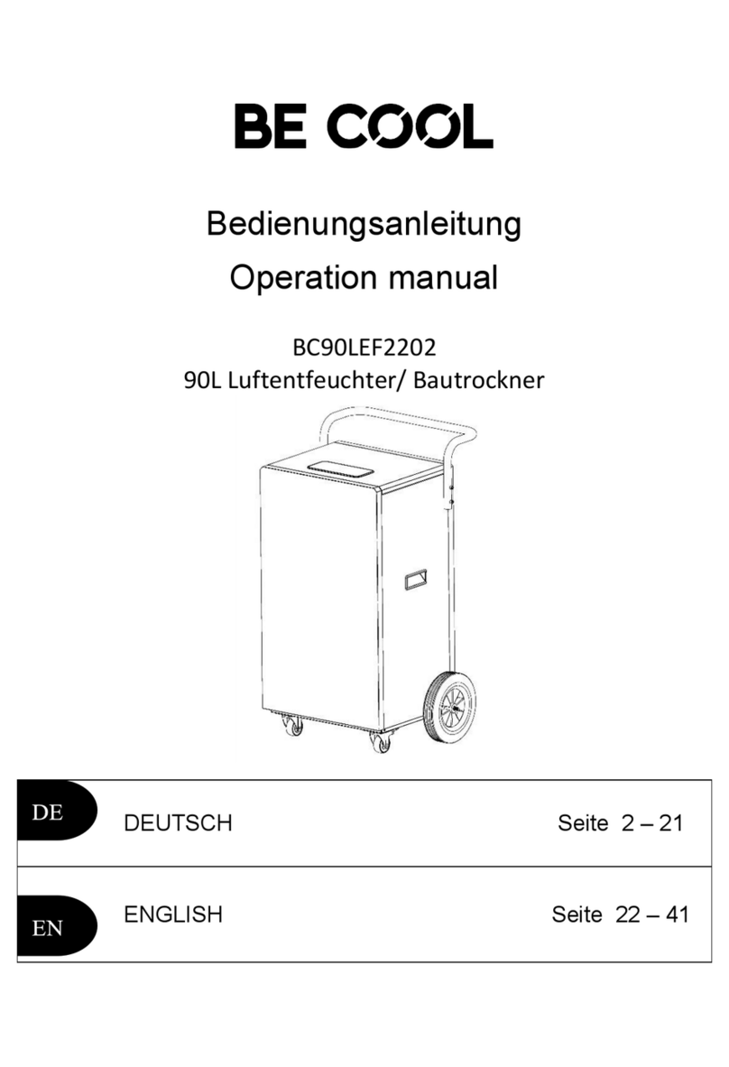 Be Cool BC90LEF2202 User manual