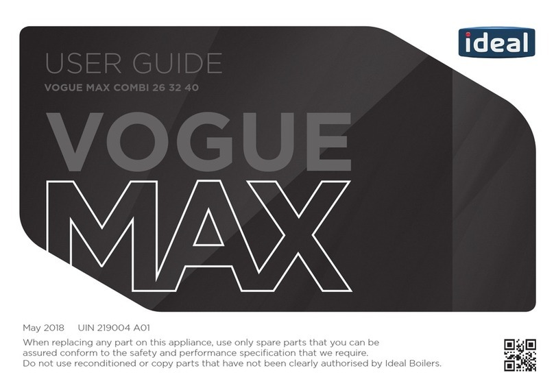 IDEAL VOGUE MAX COMBI 26 user guide