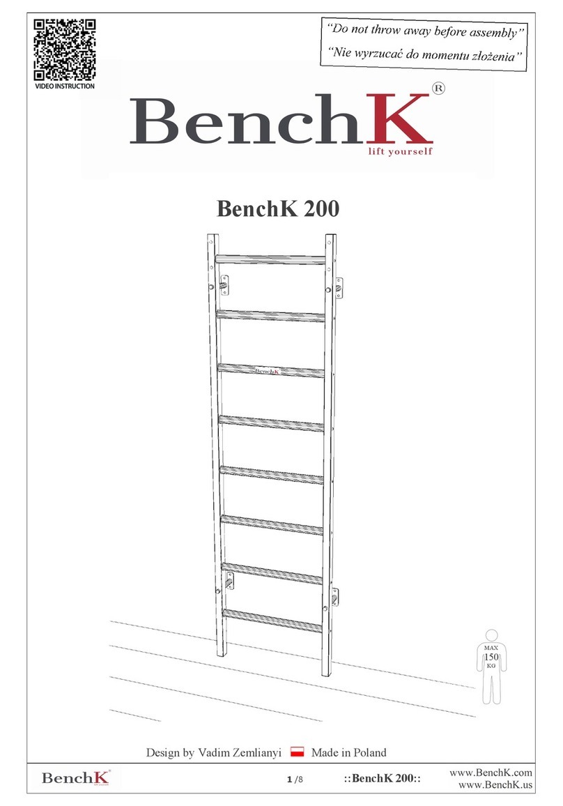BenchK 200 User manual