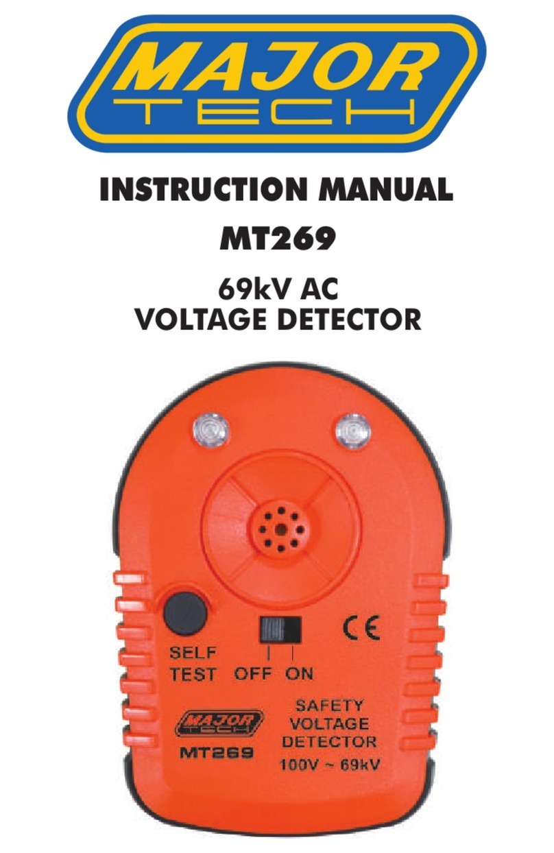 Major tech MT269 User manual