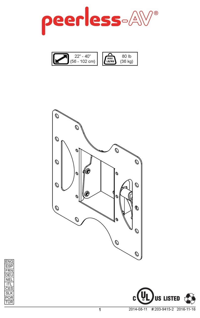 peerless-AV PT632 manual