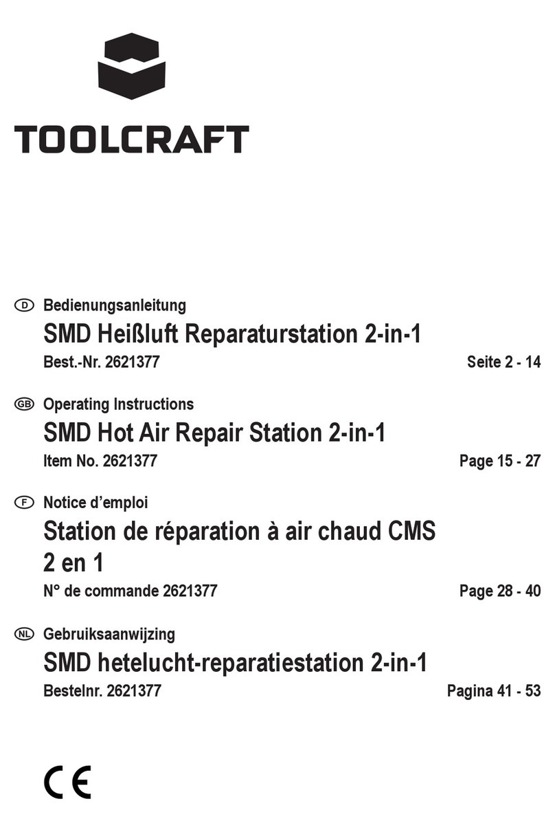 TOOLCRAFT ZD-8922 operating instructions