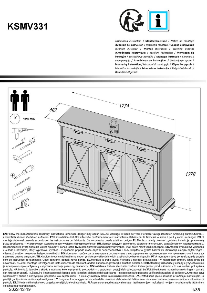 Forte KSMV331 User manual