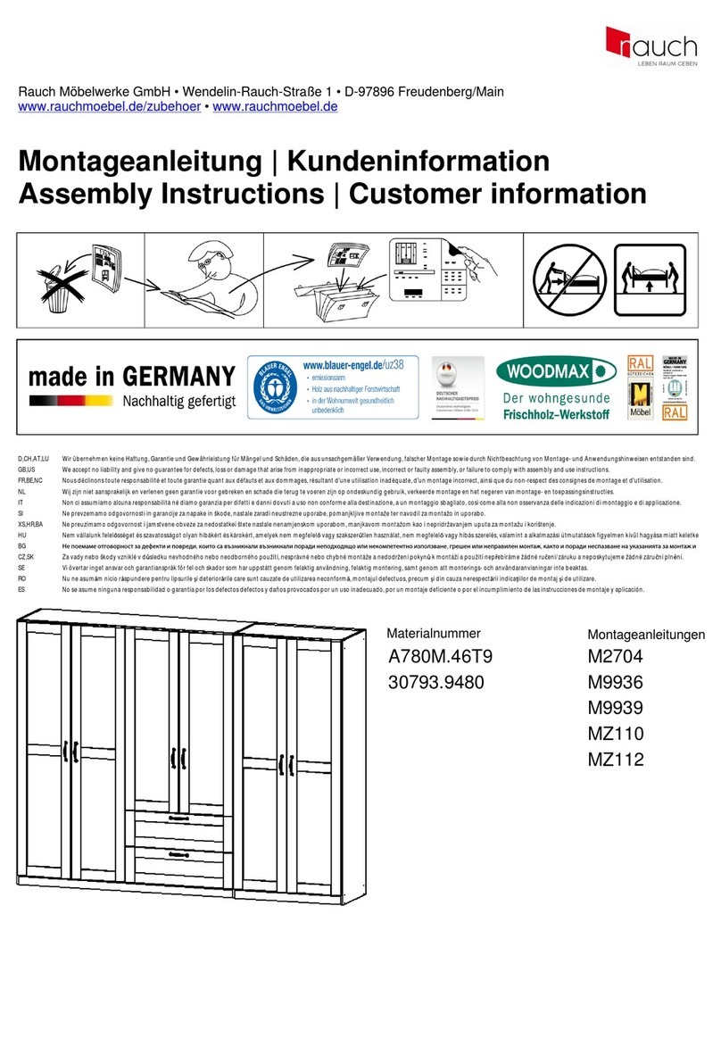 Rauch M2704 User manual