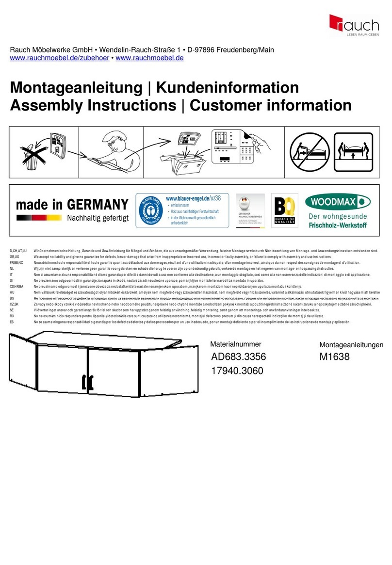 Rauch M1638 User manual