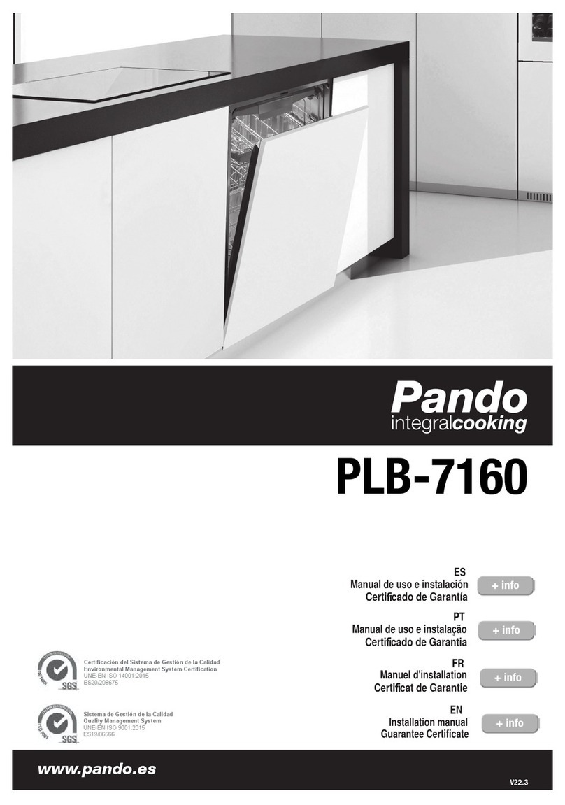 Pando PLB-7161 installation manual