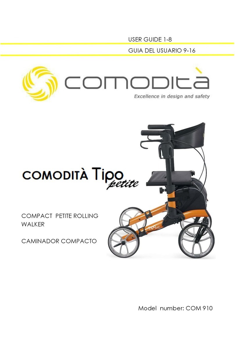 Comodita Tipo petite User manual