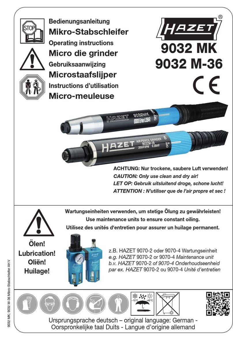 Hazet 9032 MK operating instructions