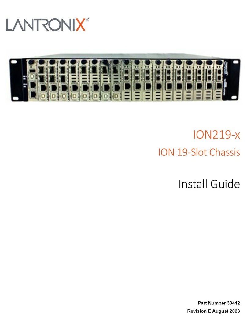 Lantronix ION219 Series install guide