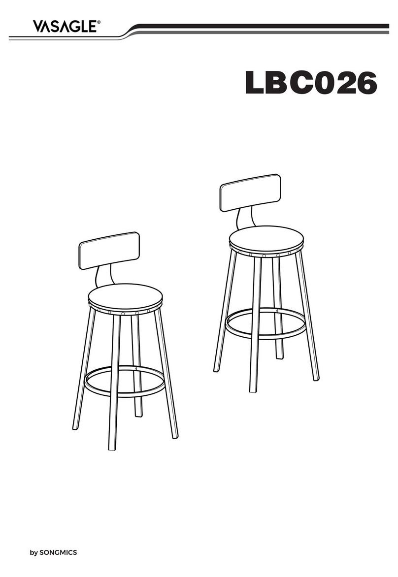 Songmics VASAGLE LBC026 manual