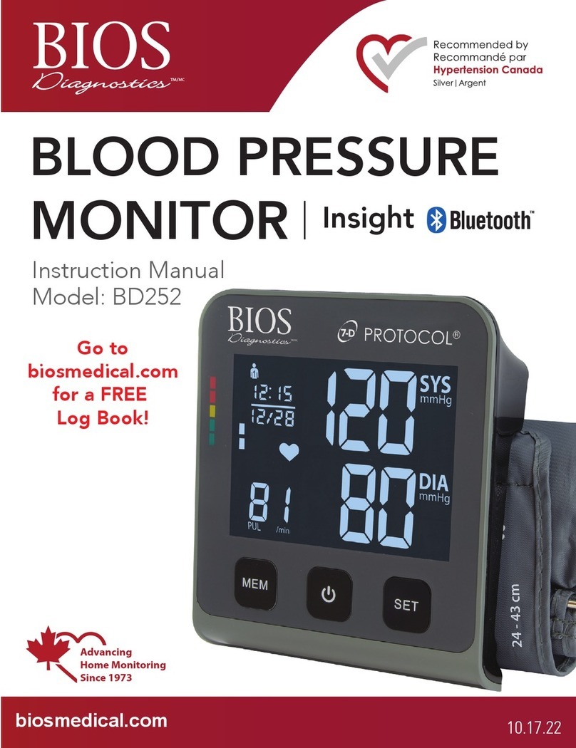 BIOS Diagnostics BD252 User manual
