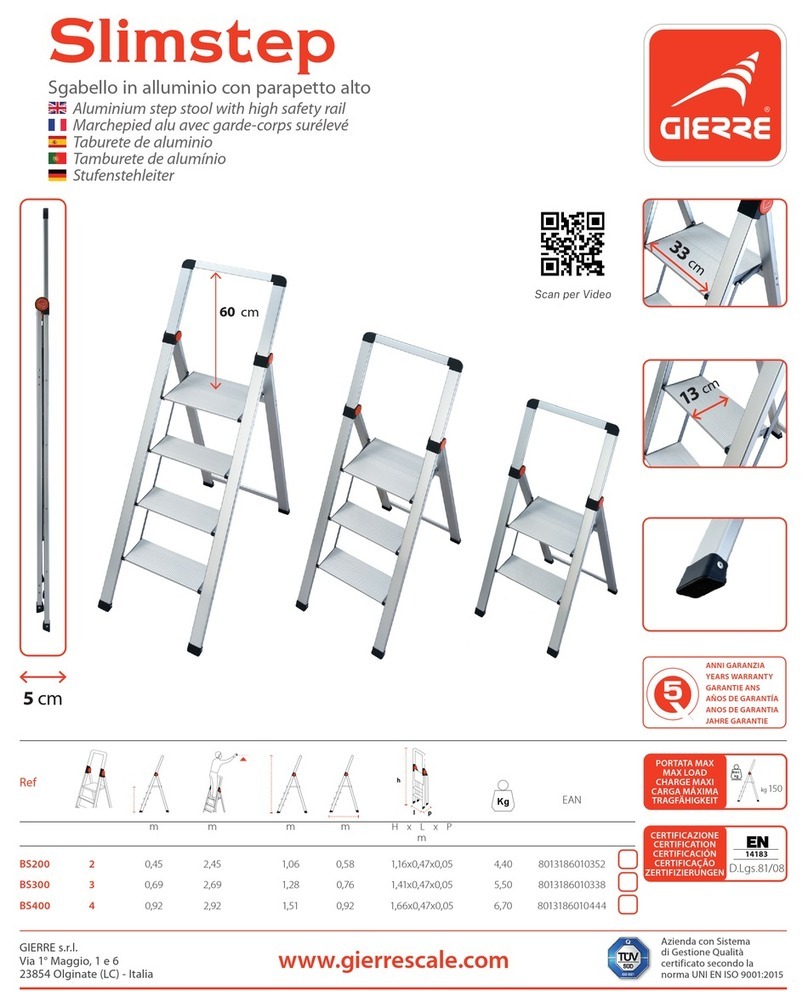 GIERRE Slimstep User manual