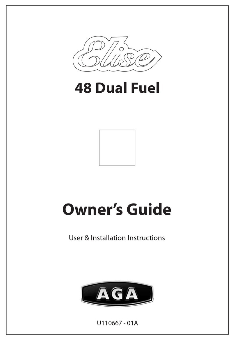 AGA AEL48DF-SS owner's guide