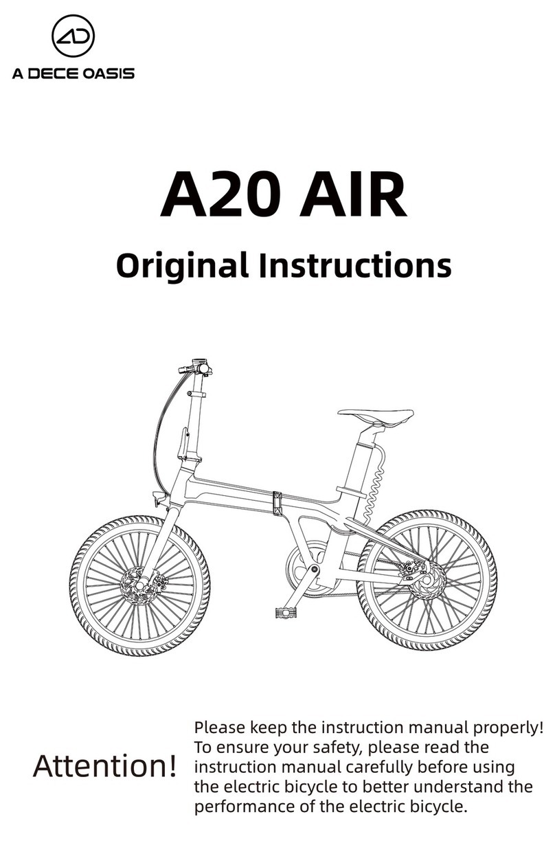 A DECE OASIS A20 AIR Original instructions