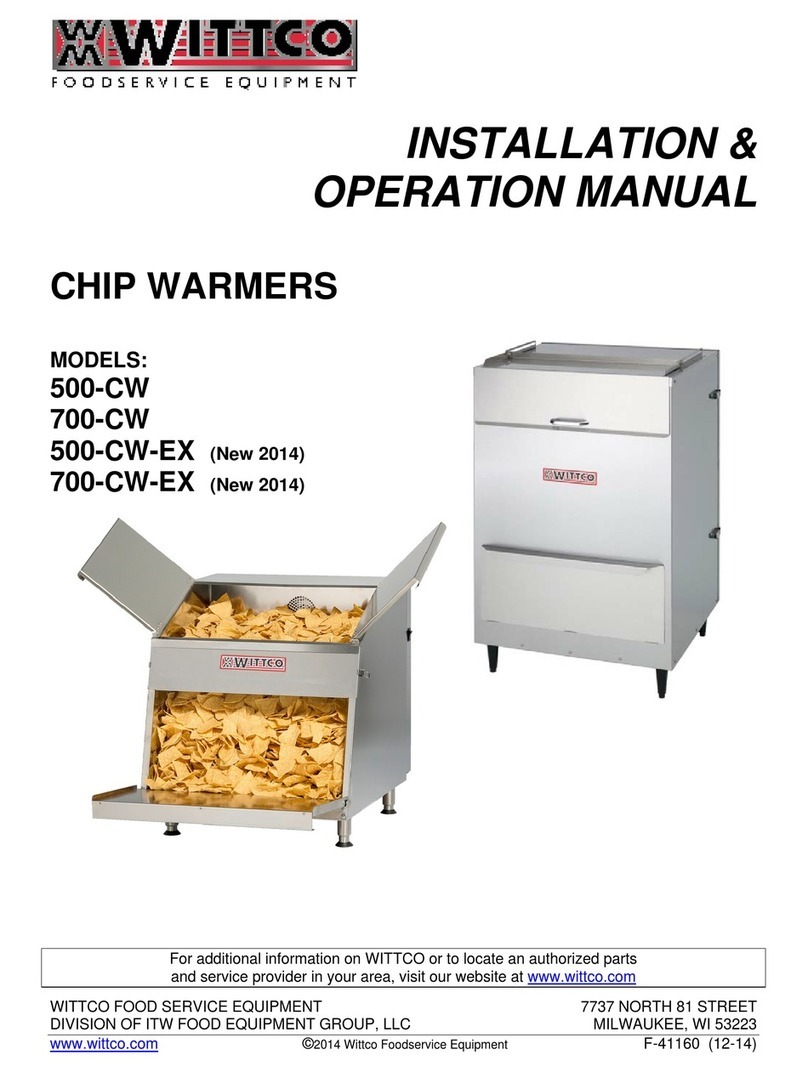 Wittco 500-CW-EX Installation & operation manual