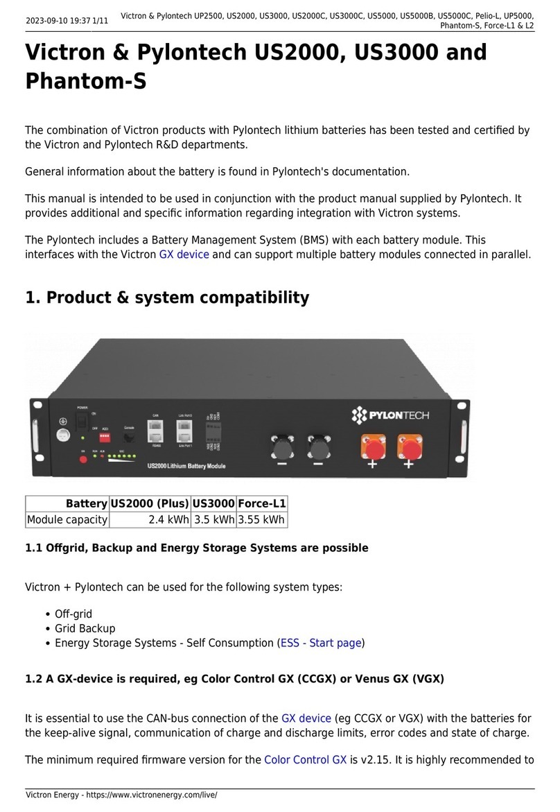 Victron energy US5000C manual