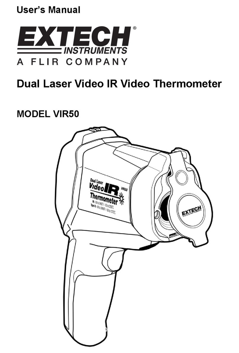 FLIR Extech VIR50 User manual
