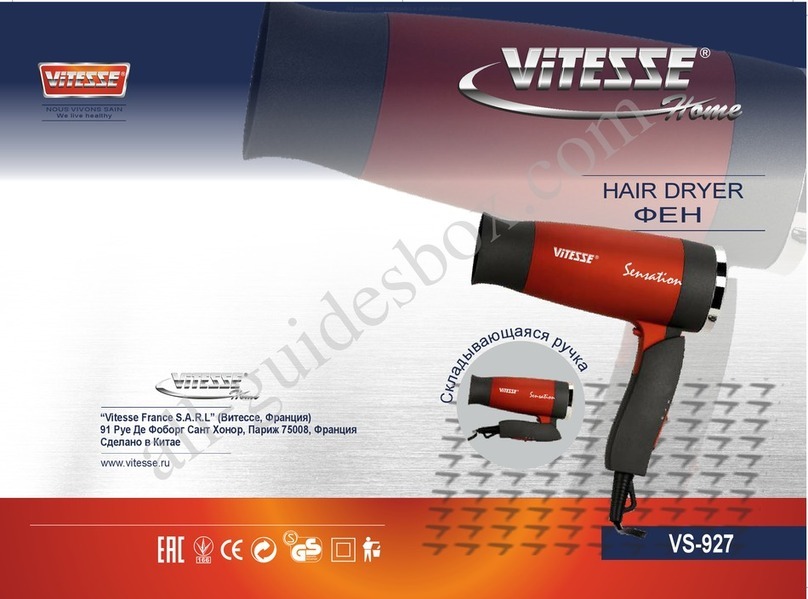 Vitesse Home VS-927 manual
