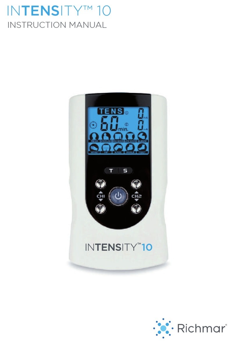 Richmar InTENSity 10 instruction manual