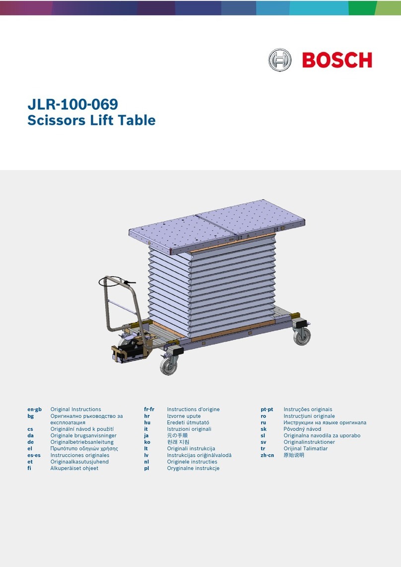 Bosch JLR-100-069 Original instructions