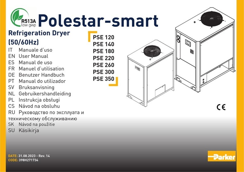 Parker PSE 120 user manual