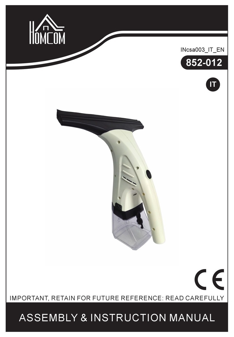 HOMCOM 852-012 Installation guide