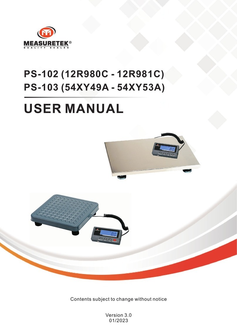 Measuretek PS-102 User manual