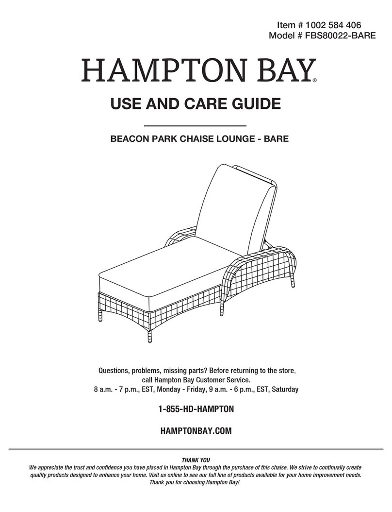 HAMPTON BAY FBS80022-BARE User manual