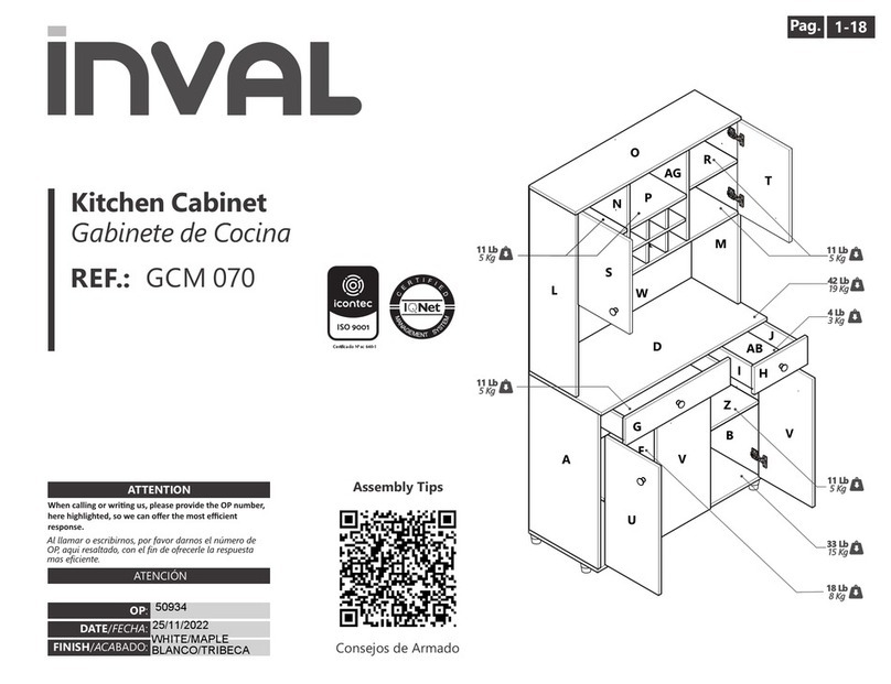 Inval GCM 070 manual