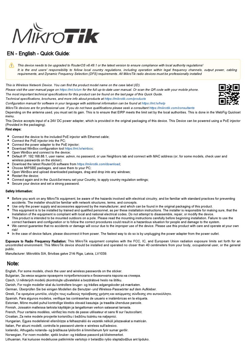 MikroTik RBLDF-5nD User manual MikroTik RBLDF-5nD User manual