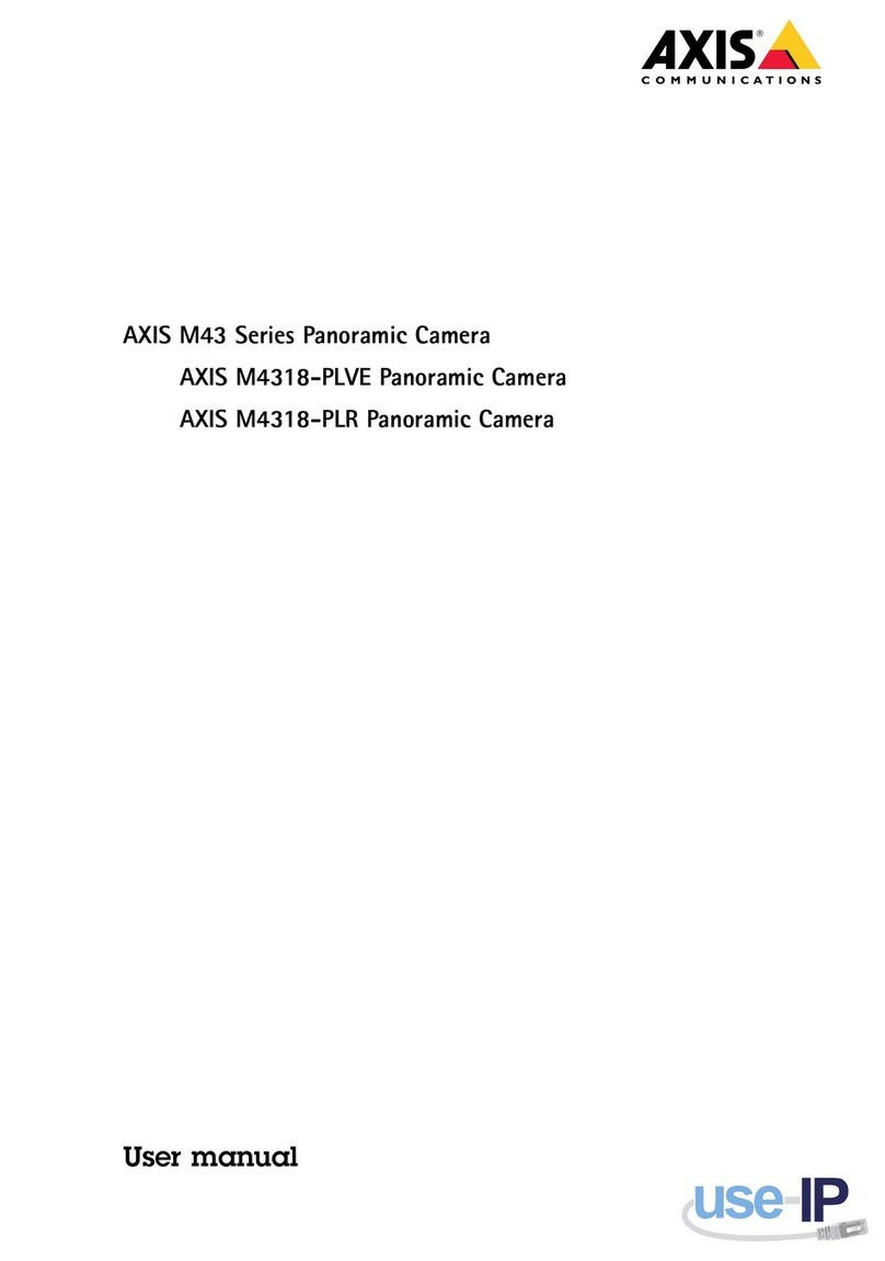 Axis M4318-PLVE User manual Axis M4318-PLVE User manual
