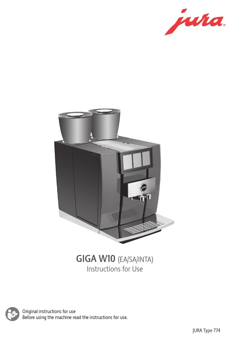 Jura GIGA W10 User manual