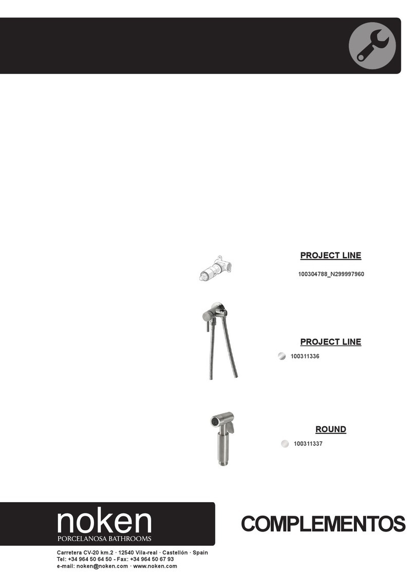 noken COMPLEMENTOS PROJECT LINE... manual noken COMPLEMENTOS PROJECT LINE... manual