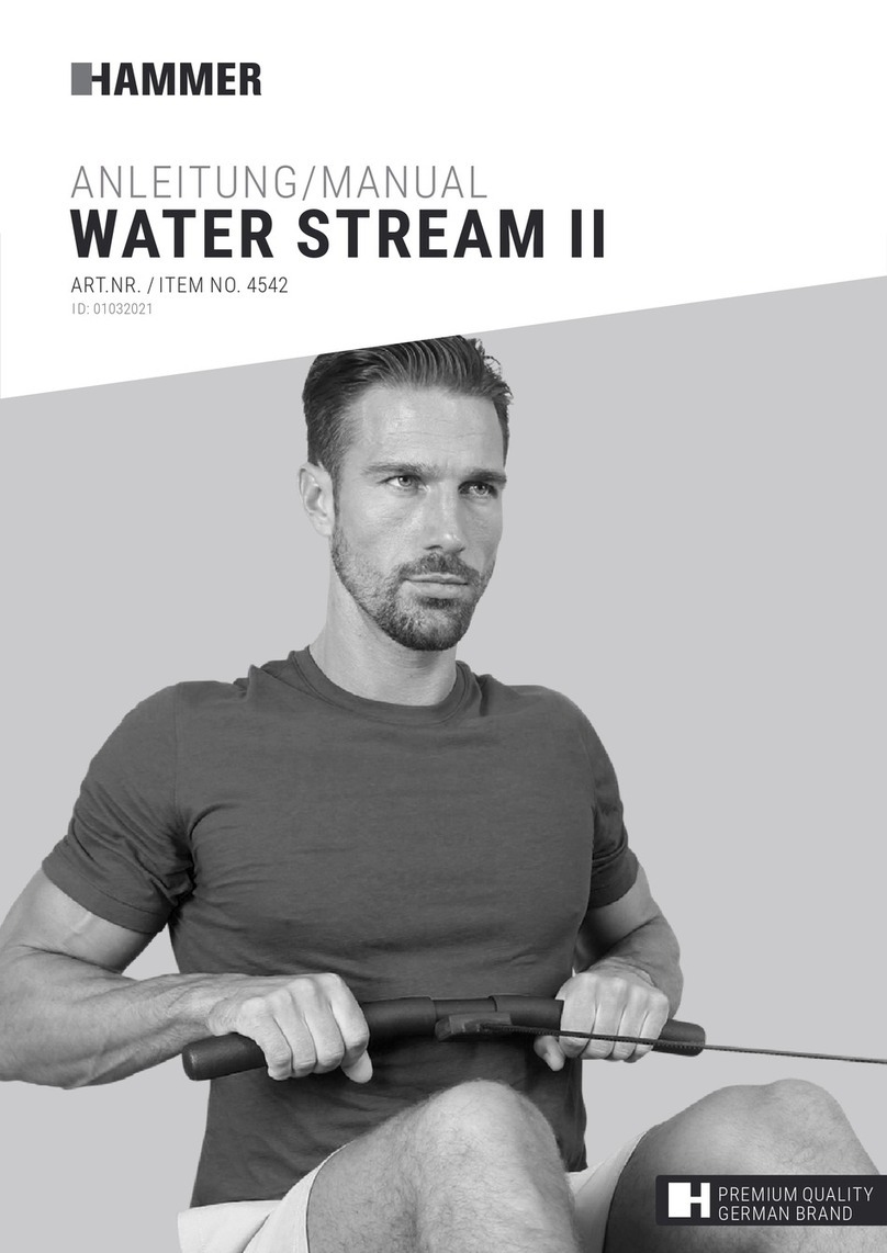 Hammer WATER STREAM II User manual