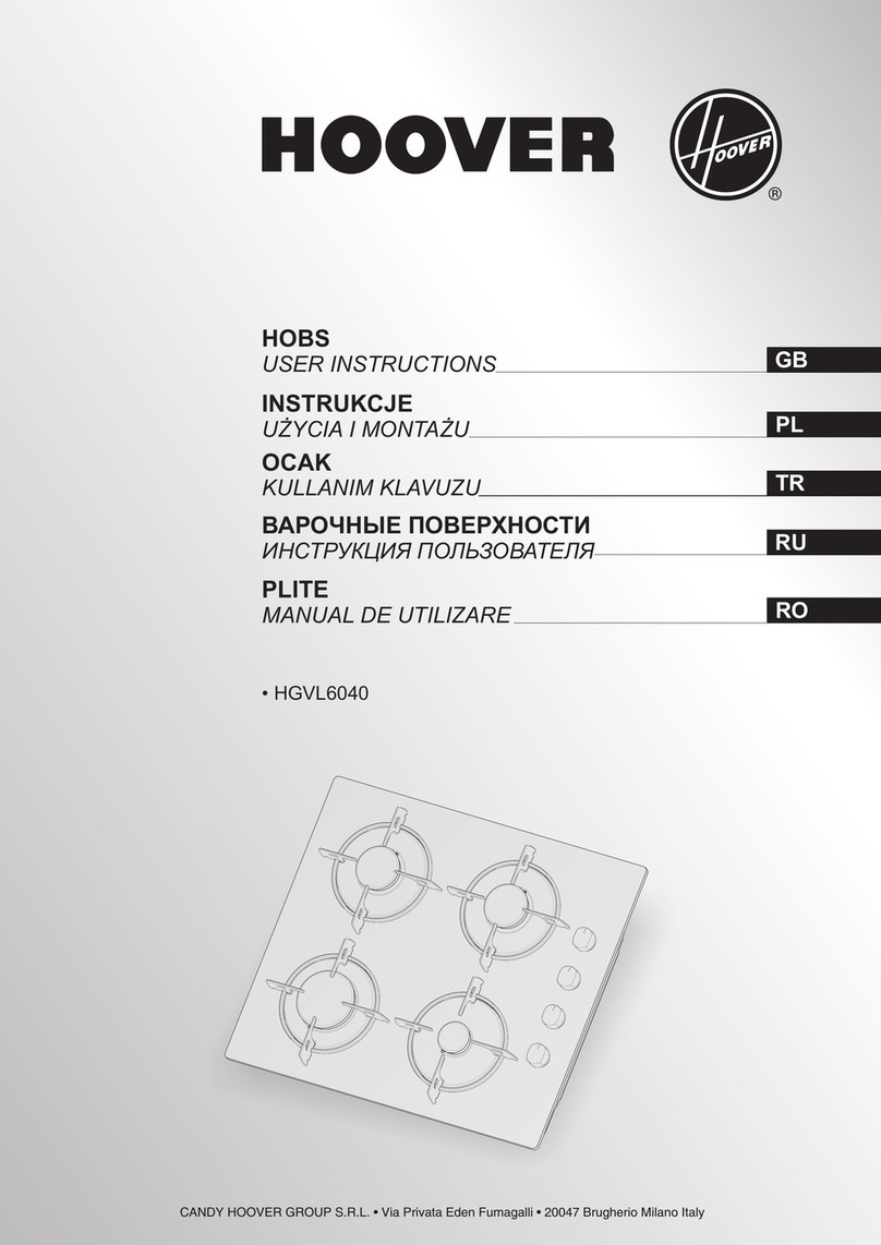 Hoover HGVL6040 User manual