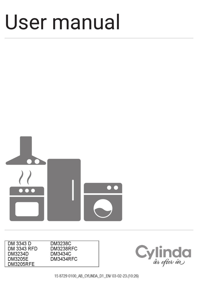 Cylinda DM 3343 D user manual