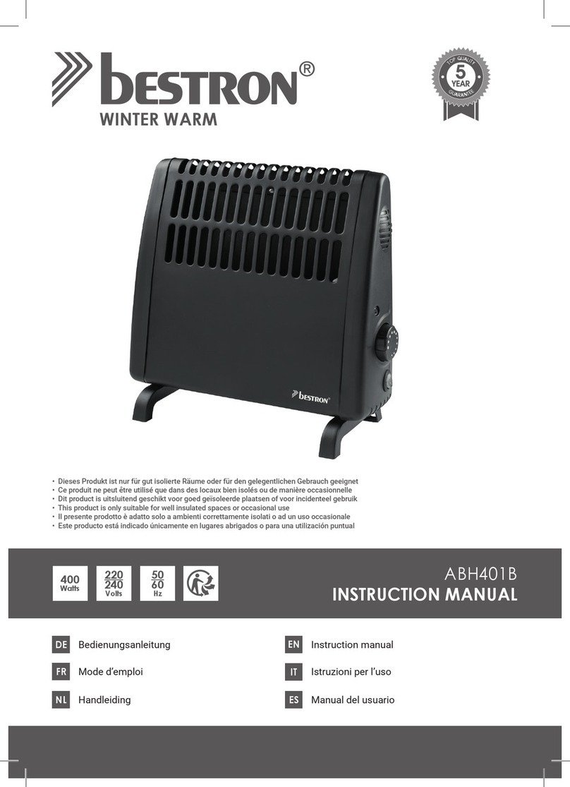 Bestron ABH401B instruction manual