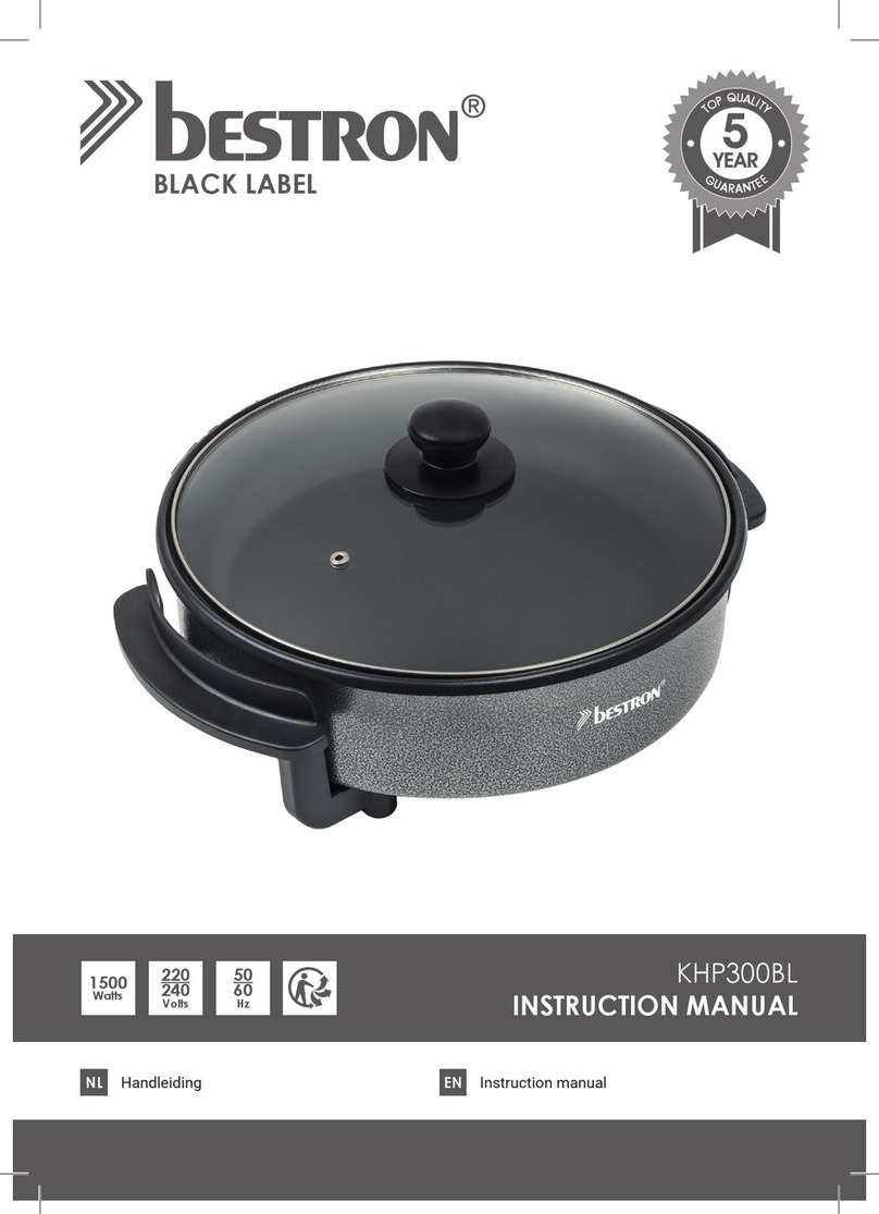 Bestron KHP300BL instruction manual