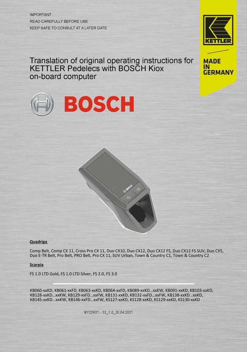 Bosch KB060 KD Series User manual